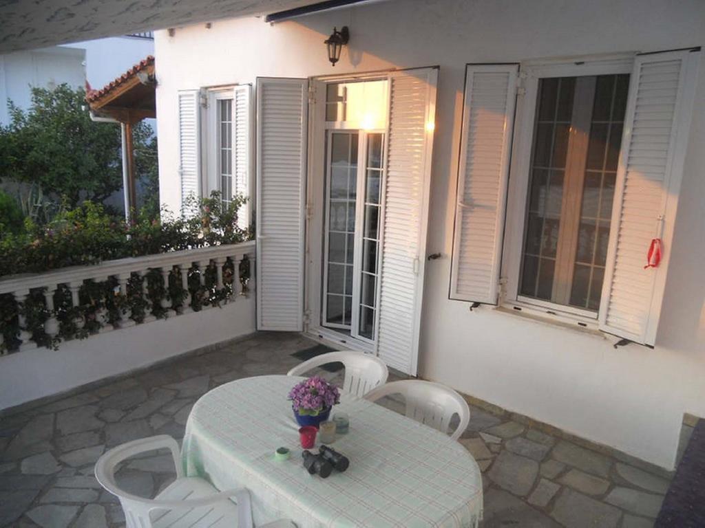 Villa Aegean Sea View Batsi Exterior foto