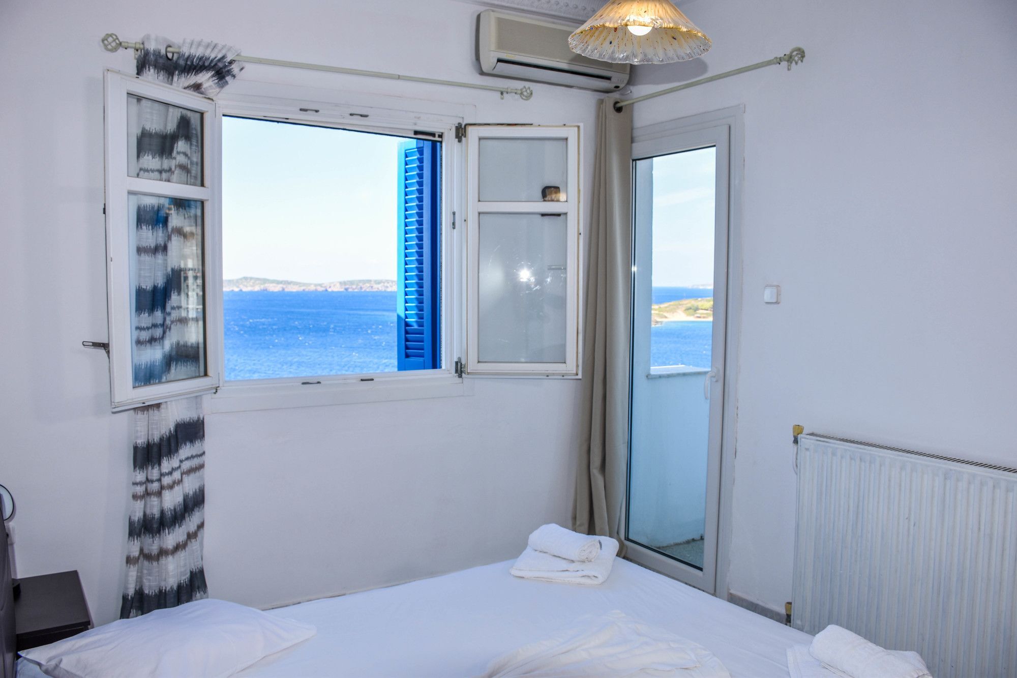 Villa Aegean Sea View Batsi Exterior foto