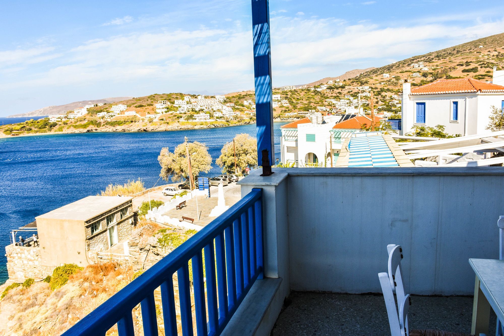 Villa Aegean Sea View Batsi Exterior foto