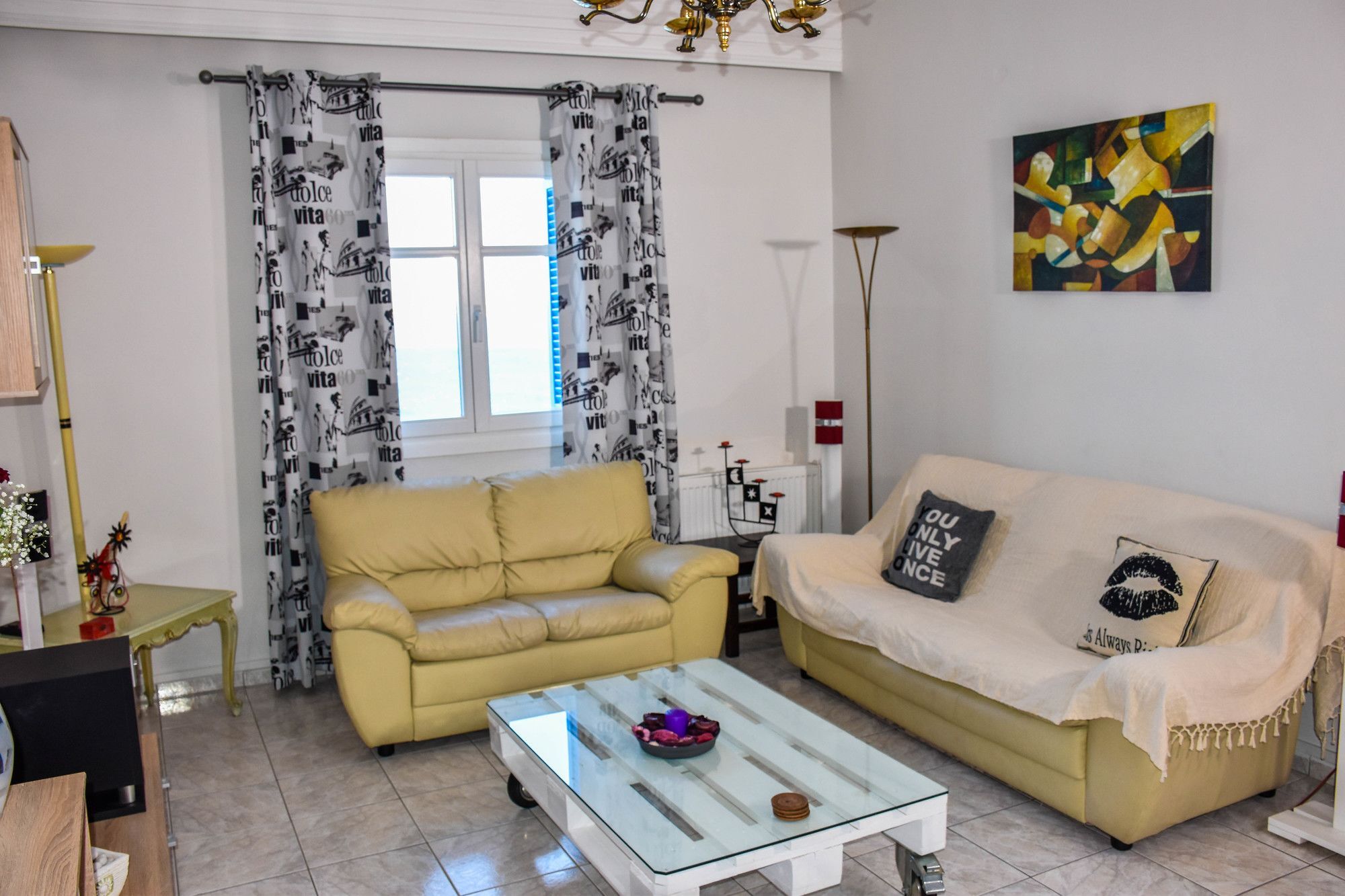 Villa Aegean Sea View Batsi Exterior foto