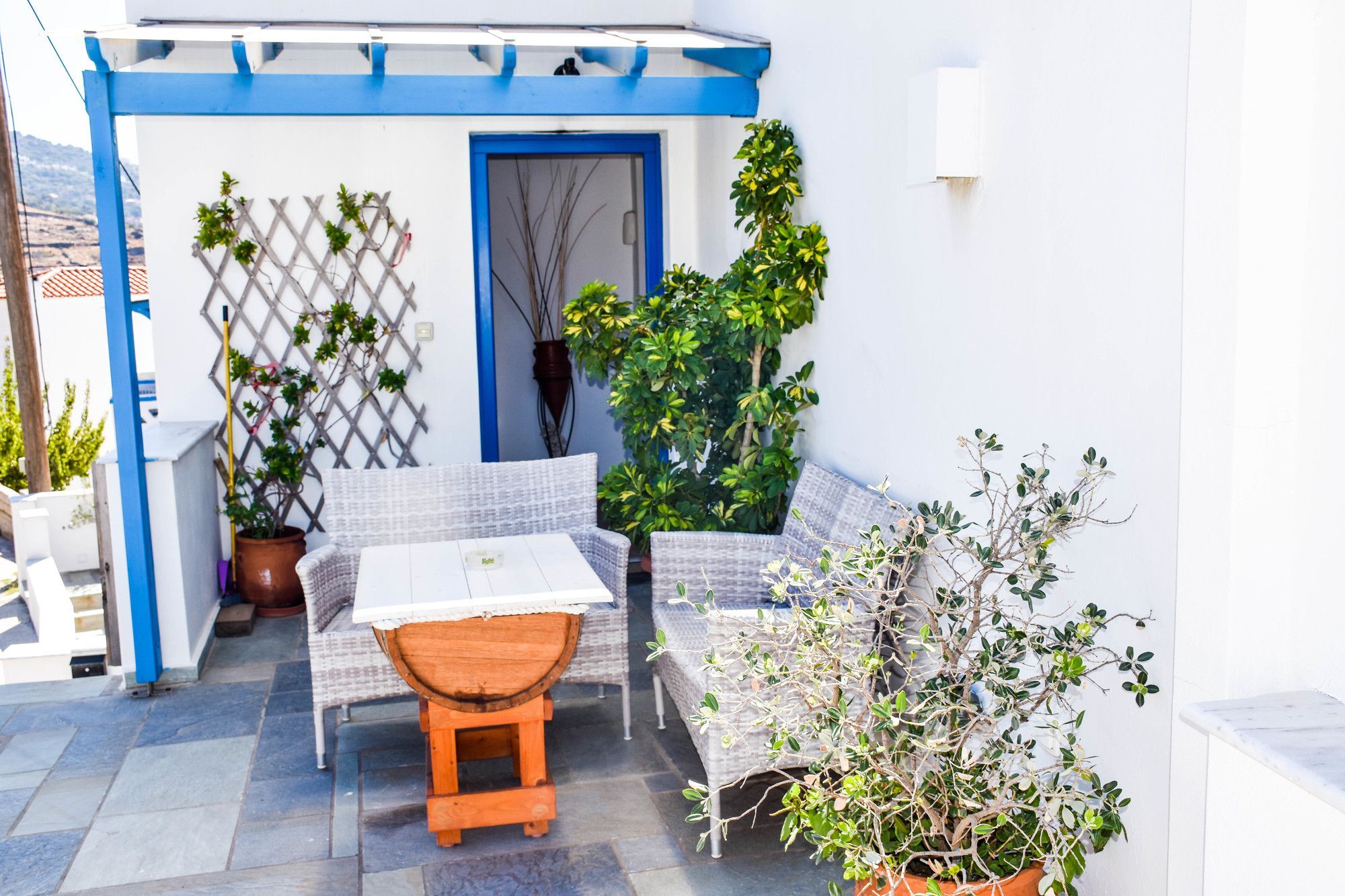 Villa Aegean Sea View Batsi Exterior foto